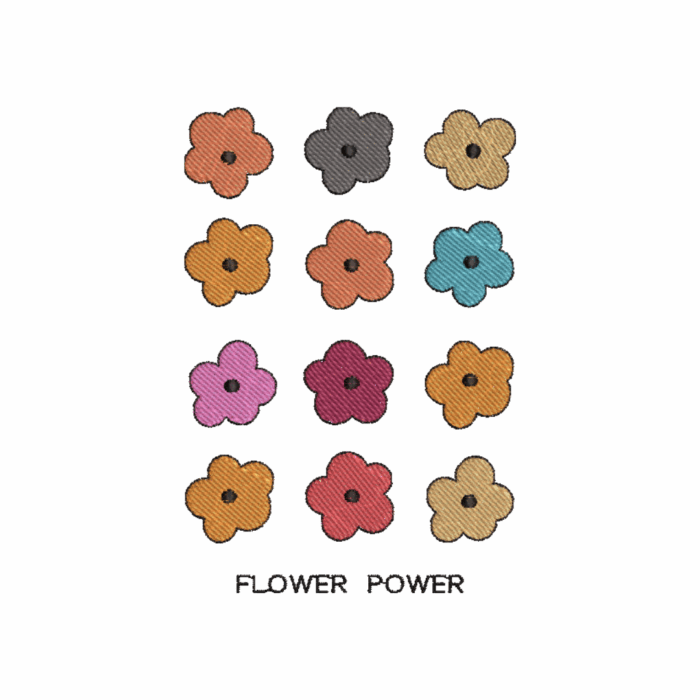Beautiful Flower Machine Embroidery Design