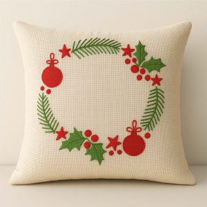 Celebrate the Holidays with This Festive Free Hand Embroidery Pattern!
